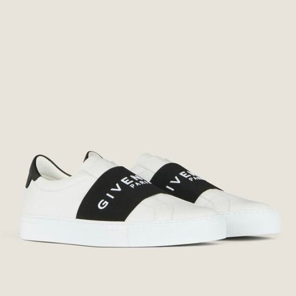 Givenchy White Urban Street sneakers leather elastic band Slip On Sneakers 44 main image 7